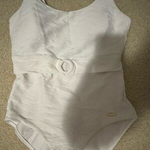 White One Piece Sunseeker Swimsuit